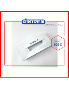 maniglia vaschetta detersivo originale lavatrice bosch