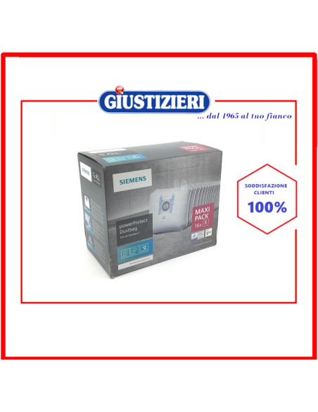set 16 sacchetti type g siemens originale aspirapolvere bosch
