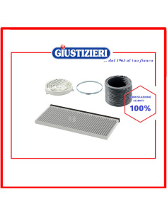 kit montaggio filtro carbone aria rettangolare originale cappa aspirante bosch