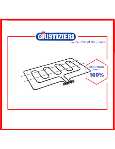 resistenza superiore 3850w forno smeg