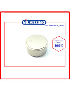 manopola fuochi gas inox lucida