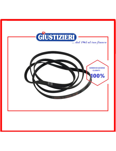 cinghia h7 1965 poly-v originale asciugatrice whirlpool