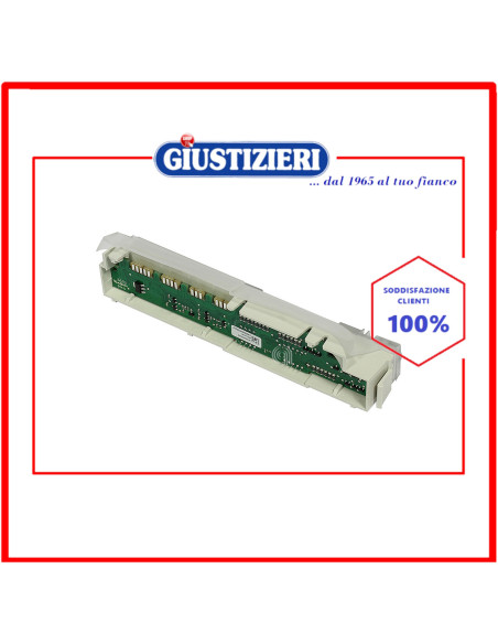 scheda display programmata originale lavastoviglie whirlpool