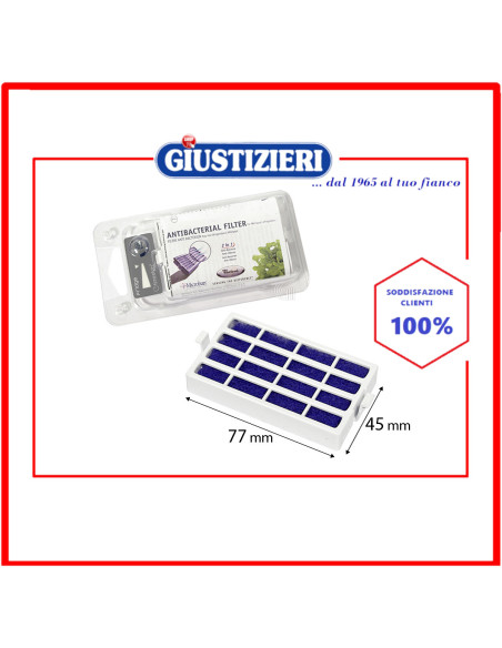 filtro antibatterico frigo - brand whirlpool
