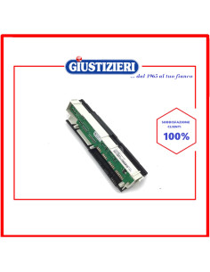 scheda display programmata fi ess 5p amb led 3b wht originale lavastoviglie whirlpool 2