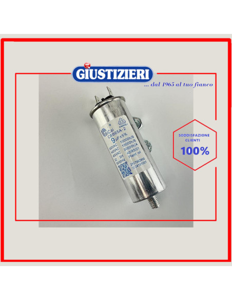 condensatore bicai 9 uf