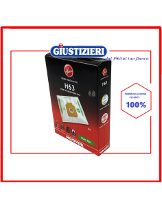 set 4 sacchetti originale aspirapolvere hoover