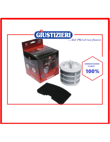 filtro hepa cilindrico u66 originale aspirapolvere candy