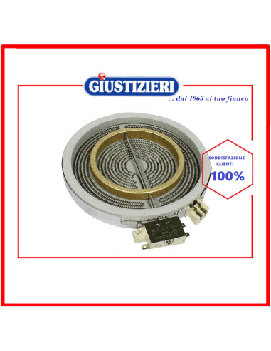 piastra elettrica radiante 2400w piano cottura universale