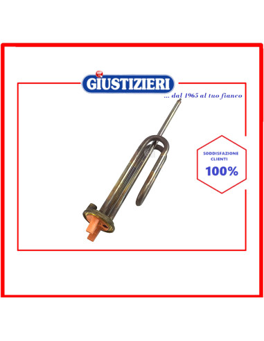 resistenza flangia con porta anodo 1500w boiler mts