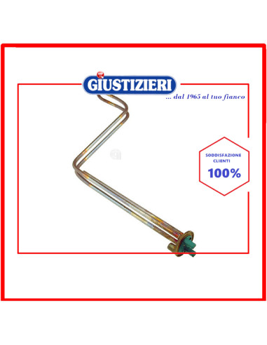 resistenza piegata 2000w boiler mts