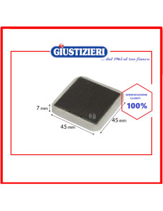 filtro aria carbone originale frigorifero samsung