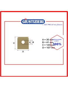 set 5 sacchetti aspirapolvere daewoo 2