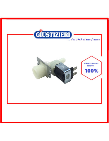 elettrovalvola 1 via 180° 12mm originale lavatrice electrolux