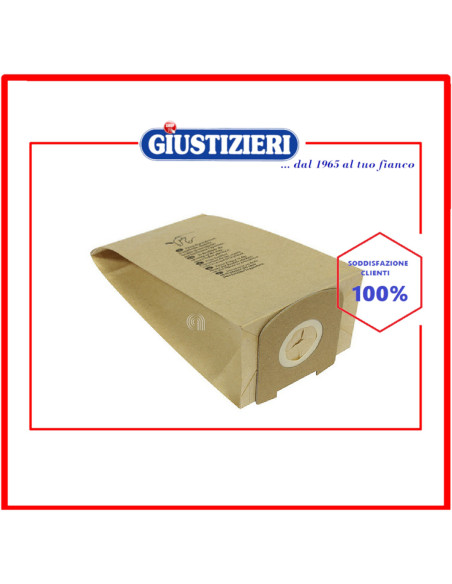 set 10 sacchetti aspirapolvere de longhi