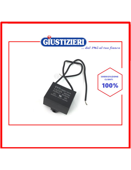 condensatore cbb61 3uf 450vac