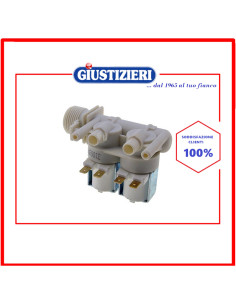 elettrovalvola 2 vie 90° lavatrice ariston