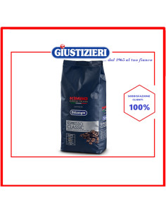 confezione caffè classico 1kg kimbo originale macchina da caffè de longhi