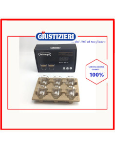 bicchieri espresso originale macchina da caffè de longhi