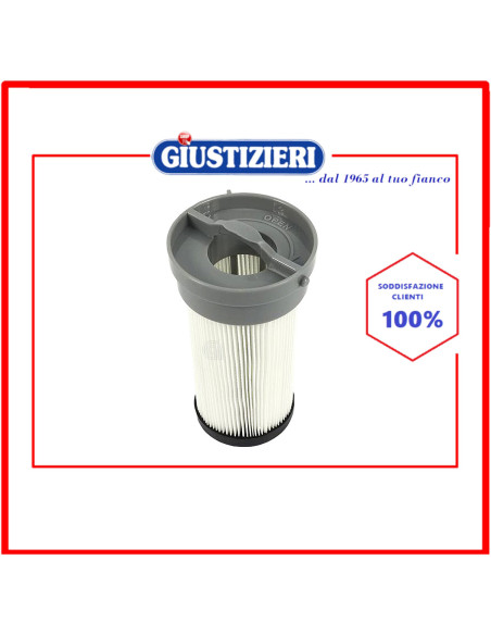 filtro hepa cilindrico dls 550 originale aspirapolvere de longhi
