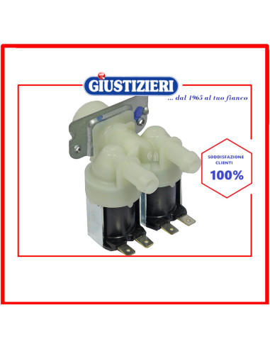 elettrovalvola 2 vie 180° 12mm lavatrice universale