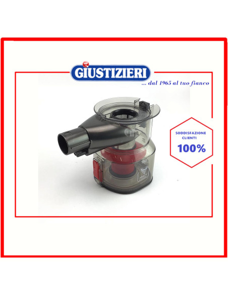 ass. contenit. polvere rosso/grigio