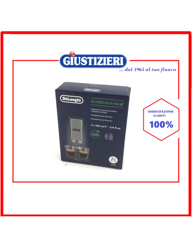 decalcificante ecodecalk 2x100ml originale macchina da caffè de longhi