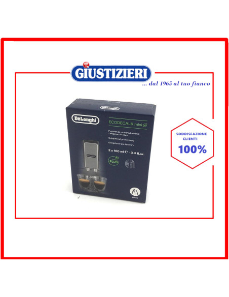 decalcificante ecodecalk 2x100ml originale macchina da caffè de longhi