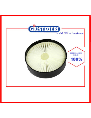 filtro hepa rotondo originale aspirapolvere de longhi