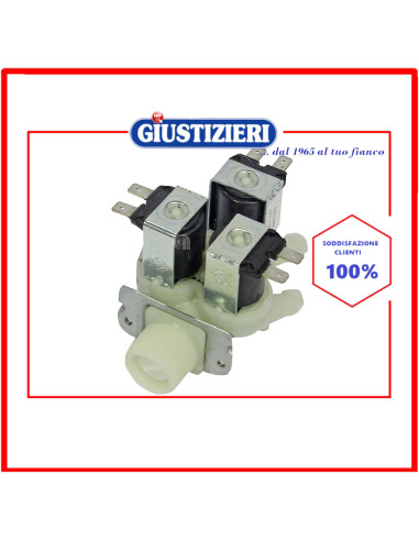 elettrovalvola 3 vie 180° 12mm lavatrice universale