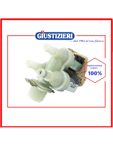 elettrovalvola 3 vie 90° compatibile con lavatrice compatibile con miele
