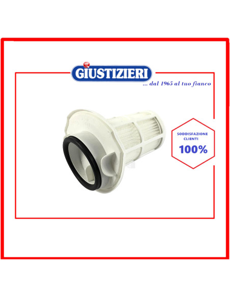 filtro hepa cilindrico 2772 originale aspirapolvere de longhi