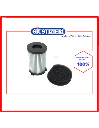 filtro hepa cilindrico 2761 originale aspirapolvere de longhi