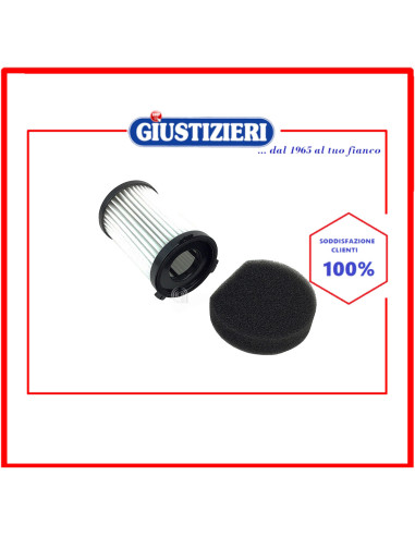 filtro hepa cilindrico 2761 originale aspirapolvere de longhi