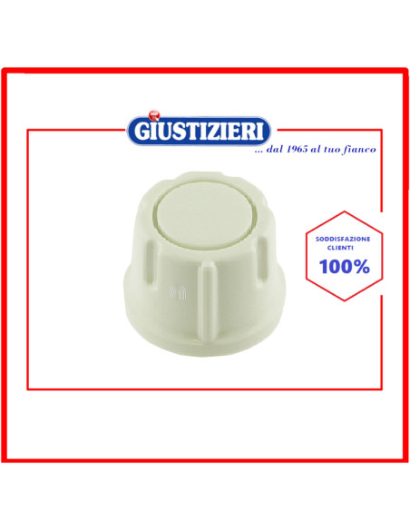 manopola timer bianca