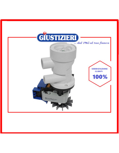 pompa di scarico lavatrice indesit