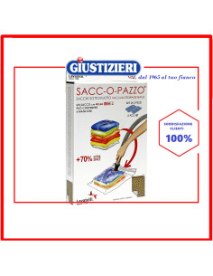 2 sacchi sacc-o-pazzo sottovuoto maglioni 40x60 cm