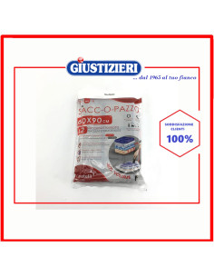 2 sacchi sacc-o-pazzo sottovuoto coperte 60x90 cm