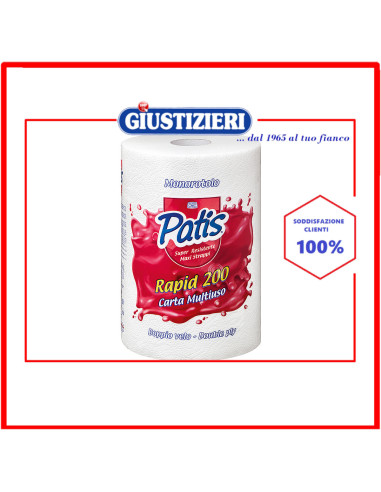 carta asciugatutto patis casa 200 strappi