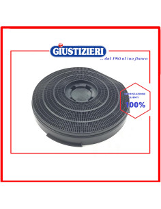 filtro carbone circolare type 34 ac20 pp v2 originale cappa aspirante elica