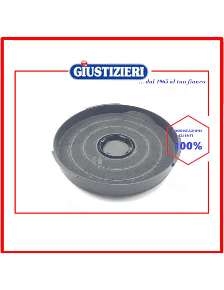 filtro carbone circolare type 34 ac20 pp v2 originale cappa aspirante elica