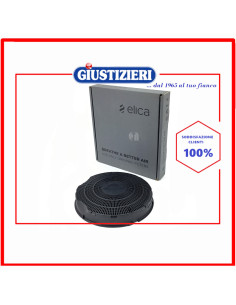 filtro carbone circolare type 30 f00208/s originale cappa aspirante elica