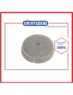 filtro carbone circolare originale cappa aspirante elica