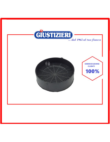 filtro carbone circolare t2000 type h originale cappa aspirante elica