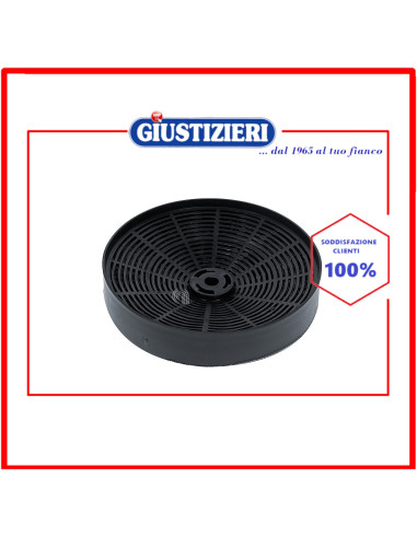 filtro carbone circolare type 46 originale cappa aspirante elica