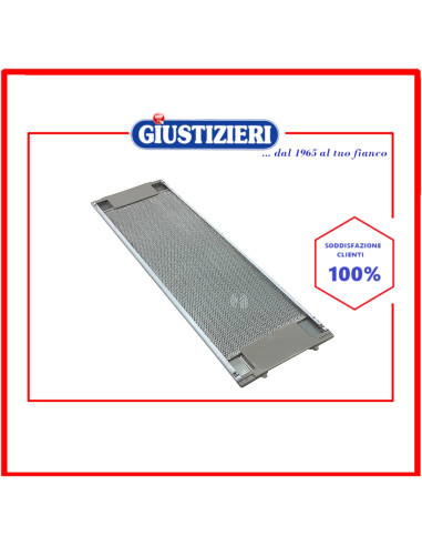 filtro metallico 507x158x7 originale cappa aspirante elica