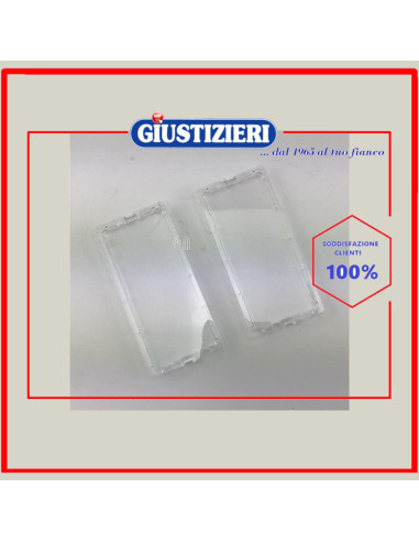 kit 2 plafoniera rettangolare originale cappa aspirante faber