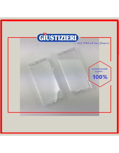kit 2 plafoniera rettangolare originale cappa aspirante faber