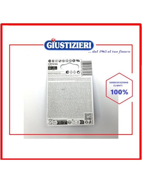 varta cr123 litio prof. bl1pcs