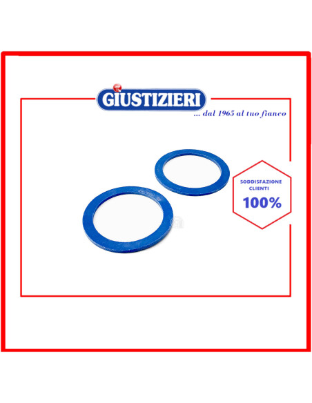set 2 guarnizioni 9/12 tazze caffettiera giannini
